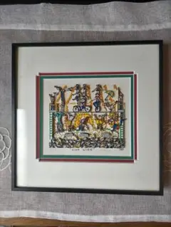 chobi　ジェームスリジィ作  \"WOMEN WHO WORK OUT\" James Rizzi (American, 1950-2011) 'Women Who Work Out