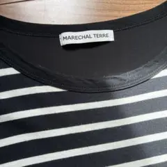 MARECHAL TERRE ストライプ 半袖Tシャツ