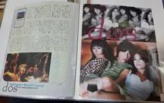 dos(1冊200円計算)8冊分18ページ切り抜きしファイリング済み