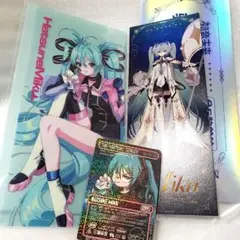 初音ミク 中央町戦術工芸 カード 中国限定 チケット風 クリアファイル