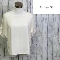 ecruefil エクリュフィル 半袖 シャツ ブラウス　サイズM　95-75