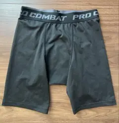 PRO COMBAT インナータイツ 黒 ハーフ丈　S