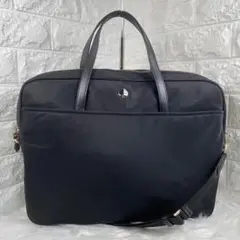 ✨極美品✨ Katespade レザーxナイロン 2way ビジネスバッグ A4