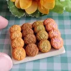 ミニチュア クッキー フェイクスイーツ
