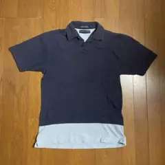 お値下げ可能！INED HOMME イネドオム スキッパーカラー半袖シャツ