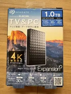 Seagate Expansion 1.0TB 外付けHDD