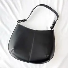 極美品 ソメスサドル ワンショルダーバッグ レザー 肩掛け 上品 ブラック