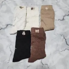 【お得セット❗️】可愛い刺繍レース柄❤️くるぶし靴下5足まとめ売り✨️