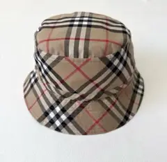 ①近年モデル✨BURBERRY バーバリー　ハット　帽子　Lサイズ　ノバチェック