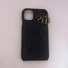 Maison de FLEUR キルティング スマホケース iPhone11