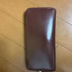 ダークブラウン レザー 長財布