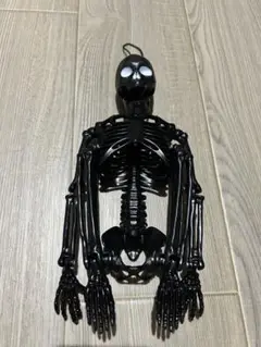 ガイコツフィギュア2 BIGサイズ 全長47cm 黒色