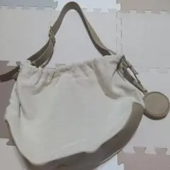 しまむら　ショルダーバック　トートバッグ　omi