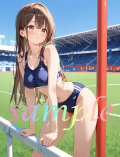 c697 かわいい イラスト アニメ A4ポスター