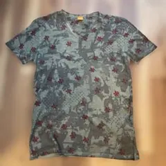 【M】美品！BOSS HUGO BOSS ボス⭐︎ Vネック Tシャツ