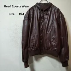 古着 90s USA製 Reed Sportswear　ライダースジャケット 80's】Reed レザージャケット L Vintage | 古着屋OLDGREEN