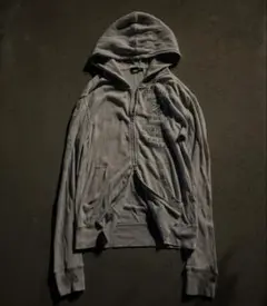 【希少】291295=HOMME 00s ダブルジップパーカー お兄系 サーマル