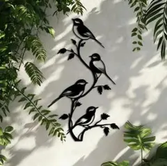 【週末セール】鳥と枝 ウオールアート138 　ウオールデコレーション