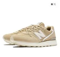 【美品】NEW BALANCE ニューバランス WL996TAB ベージュ 23
