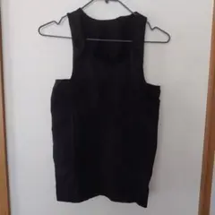 メンズ　加圧タンクトップ黒　Lサイズ