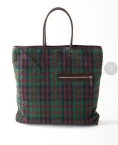 MICA DELLA VALLE leggera grande チェックbag