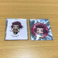 遊戯王　遊戯王5D's　アキ　ふらんす亭　アクリルスタンド　缶バッジ