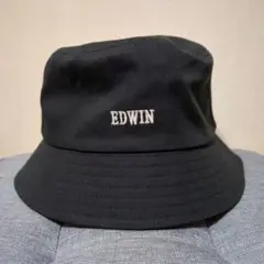 EDWIN バケットハット ブラック 57.5cm