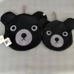 ミキハウス　ダブル b メッシュポーチ　大小