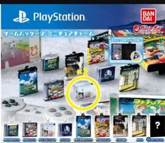 PlayStation　ゲームパッケージミニチュアチャーム