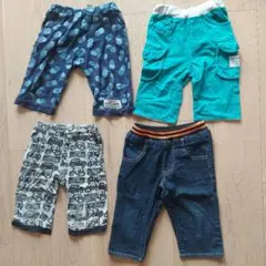 男の子 ハーフパンツ 4点 まとめ売り 110cm