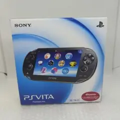 【動作確認済】PSVITA PCH-1100 ブラック 本体 箱付