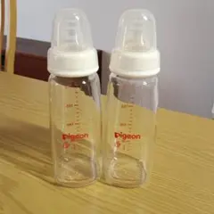 Pigeon 哺乳瓶 スリムタイプ ガラス200ml 2本セット