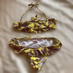 スペイン購入 Ondade Mar ペイズリー柄水着