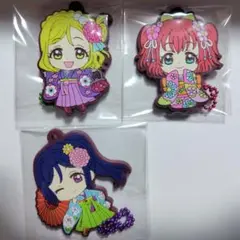 ラブライブ　サンシャイン　ラバーマスコット08　原鞠莉　黒澤ルビイ　セット売り