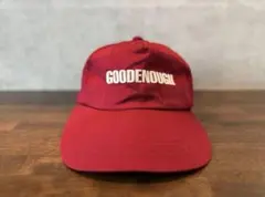 90s 初期　GOODENOUGH グッドイナフ　オリジナル　キャップ　赤