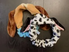 ディズニー　ヘアバンド　ダルメシアン・レディ