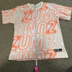 ZUMBA WEAR Tシャツ オレンジ/ホワイト
