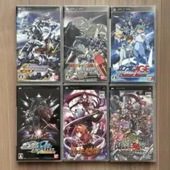 PSP ソフト ガンダム系、新紀幻想、新天魔界など 6本