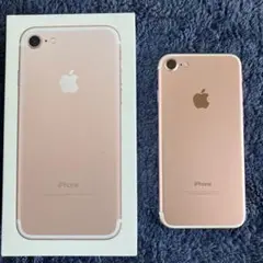 最終値下げ!美品 iPhone 7 Rose Gold 128 GB