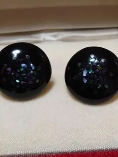 螺鈿漆イヤリング高島屋購入