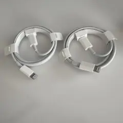 iPhone USB ケーブル 2本セット　正規品　Apple