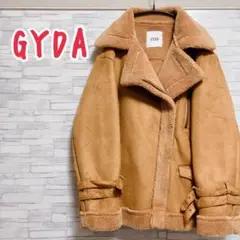 【ほぼ未使用】 GYDA フェイクムートン ボンバージャケット