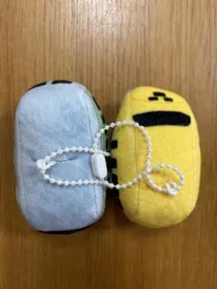 山手線　ドクターイエロー　ぬいぐるみキーホルダー