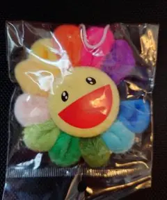 新品　　カイカイキキ　フラワー　キーチェーン　バッジ　村上隆