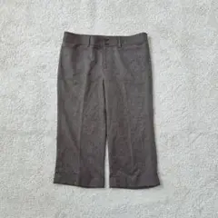 大きいサイズ ドロップドパンツ スラックス ストレート カジュアル シンプル
