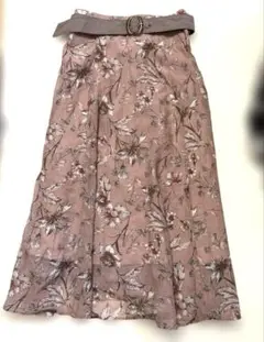 JILL STUART 花柄ロングスカート M