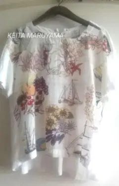 KEITAMARUYAMA ケイタマルヤマ 麻 size 1 プリント