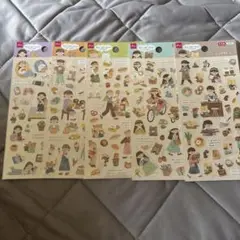 toi-et-moi シートシール５枚セット