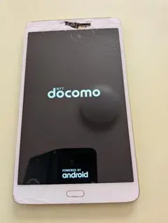 dtab タブレット d-02k 画面ひび割れ　ジャンク品