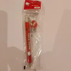 ハローキティ　りんご　マスコット　ボールペン　レア